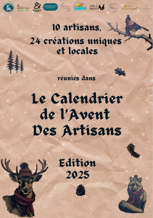 Calendrier de l’avent des Artisans 2025