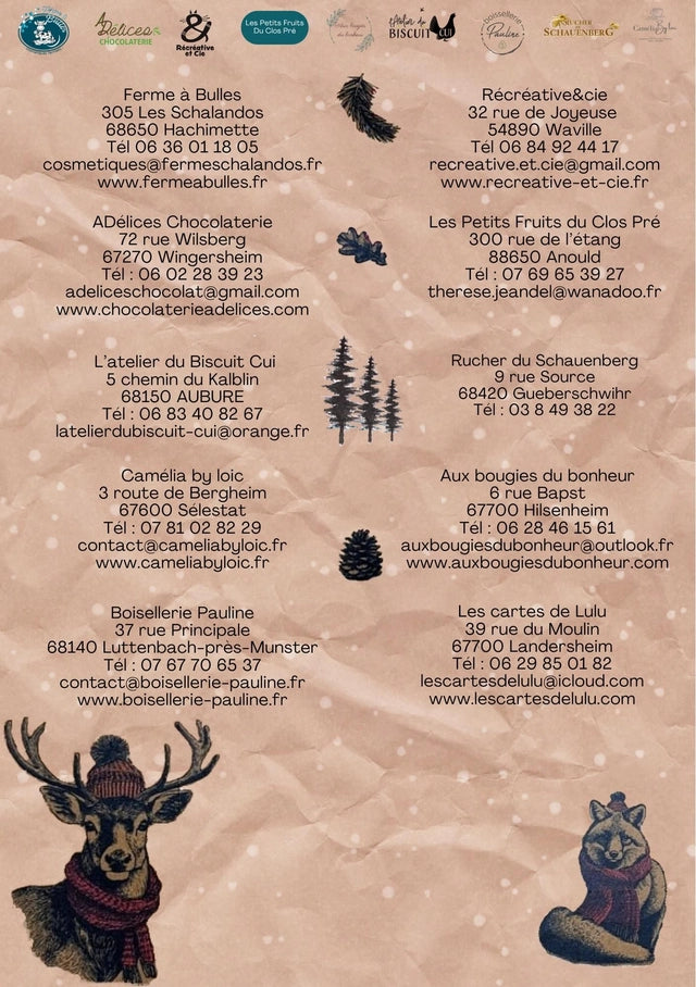 Calendrier de l’avent des Artisans 2025