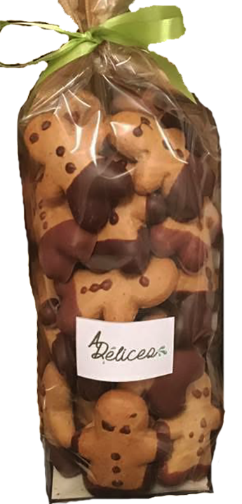 Sachet de pain d'épices au chocolat